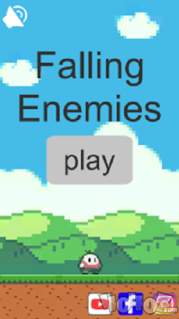 正在倒下的敌人