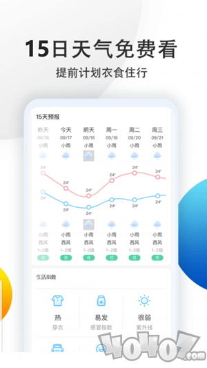 喵汪天气预报查询