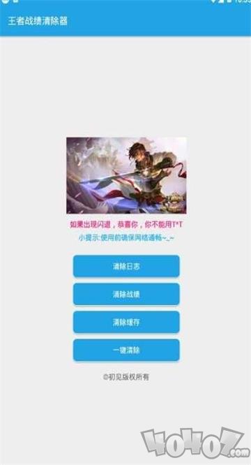 王者战绩清除器