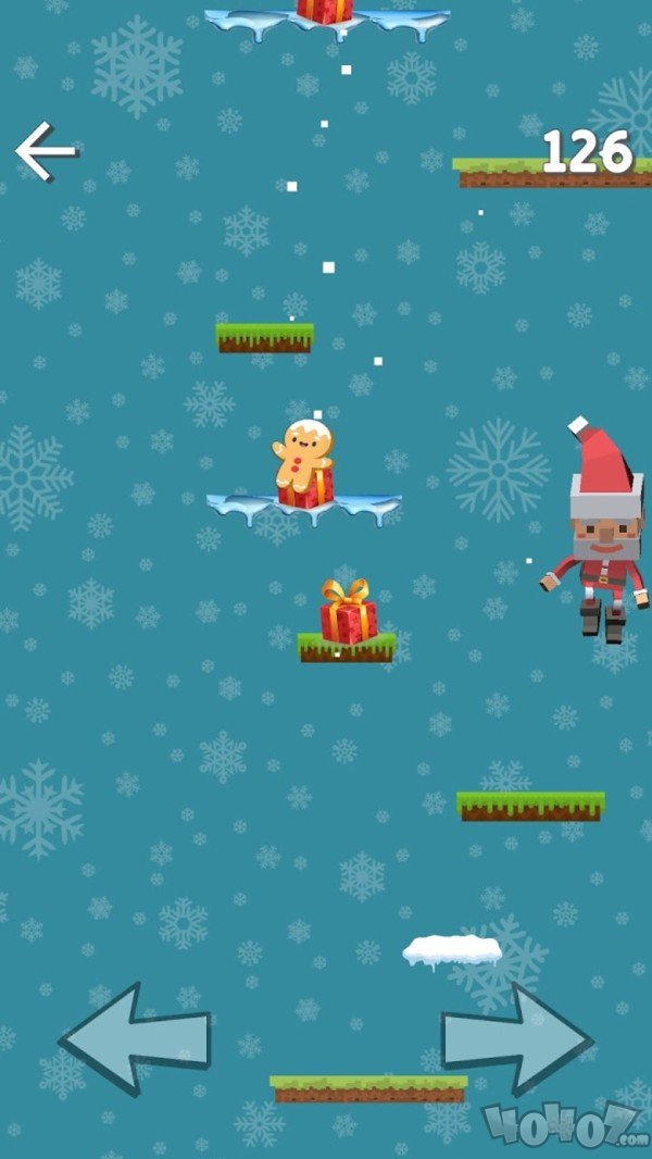 像素圣诞老人跳高高截图