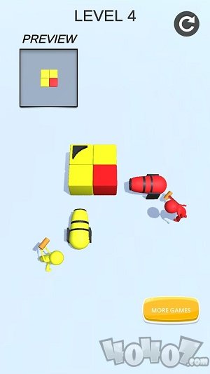 射爆方块