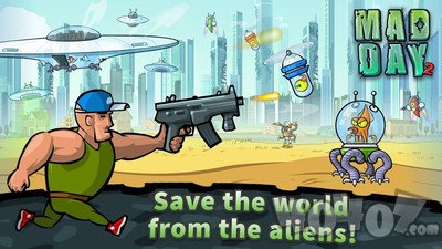 疯狂的一天2射击外星人