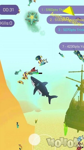 鲨鱼狩猎大作战