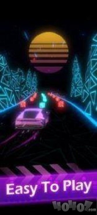 击败音乐赛车