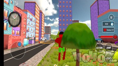 火柴人怪物城市