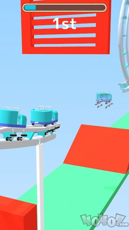 过山车竞赛3D