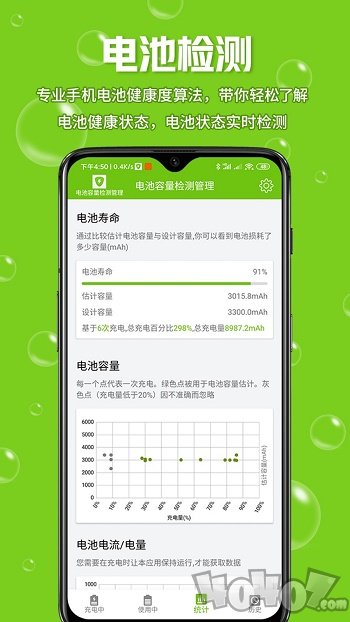 电池容量检测管理