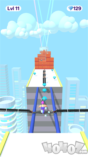 高跟鞋走路
