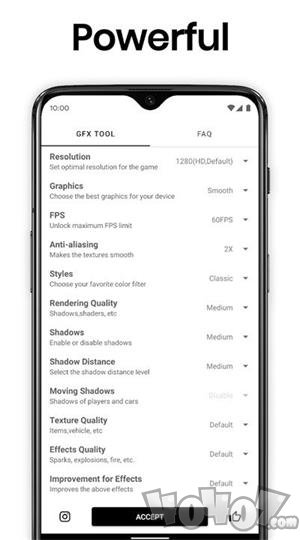 GFXTool画质助手120帧