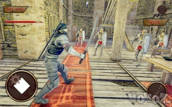 暗影忍者刺客武士剑格斗