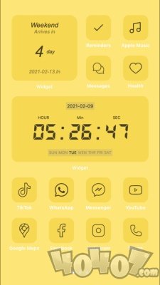 小组件模板