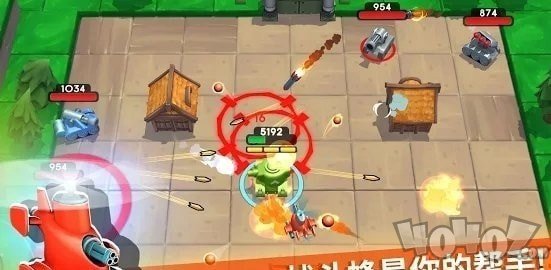疯狂坦克突击战场
