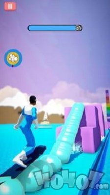 冬季滑雪比赛3D