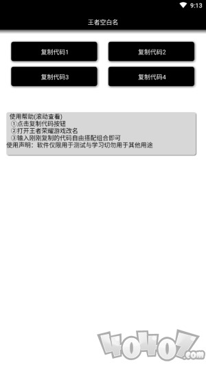 王者空白名