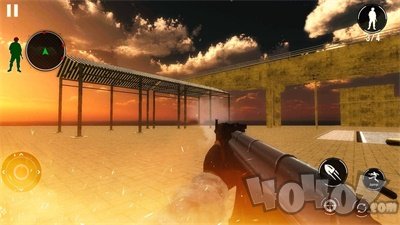 陆军作战狙击手射击