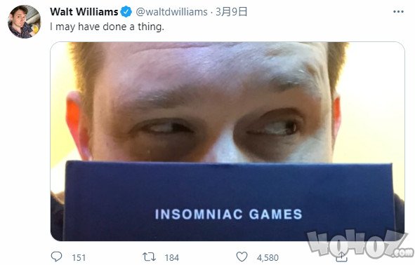 特殊行动一线生机的编剧现加入InsomniacGames工作室