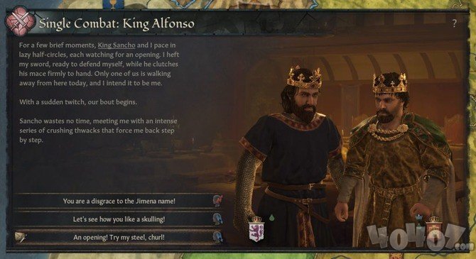 十字军之王3迎来更新 将会加入新的决斗系统