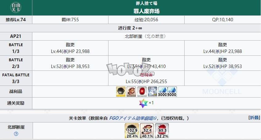 fgo1.5.2free本配置攻略 亚种特异点2雅戈泰自由关卡掉落配置