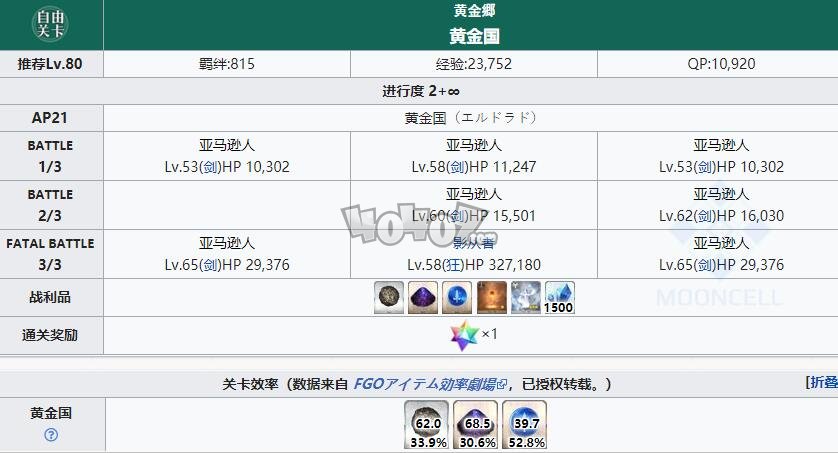 fgo1.5.2free本配置攻略 亚种特异点2雅戈泰自由关卡掉落配置