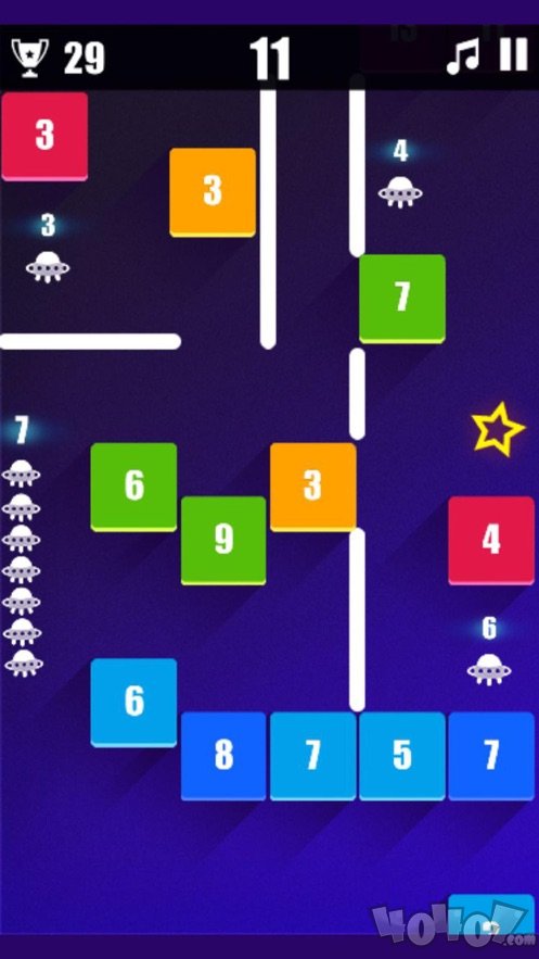 蛇蛇遇上打方块