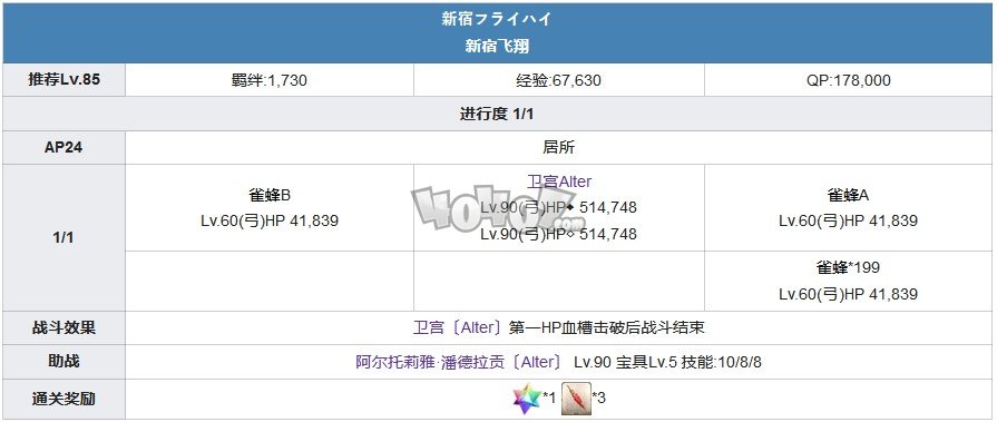 fgo1.5.1主线攻略 1.51亚种特异点1新宿主线剧情配置