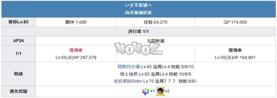 fgo1.5.2主线攻略 1.52亚种特异点2雅戈泰主线剧情配置