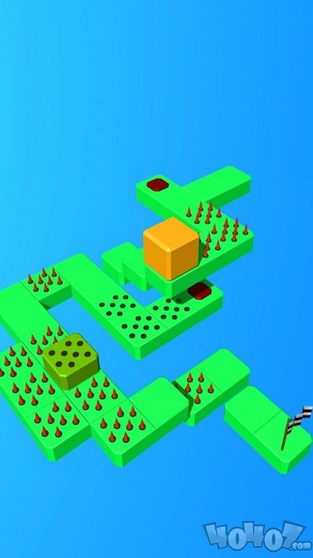 滑动立体块3D