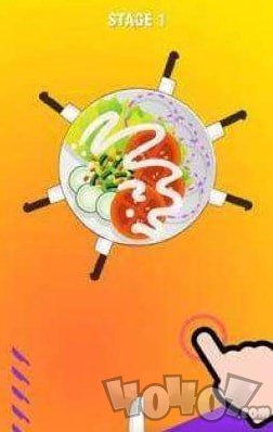 刀与食物