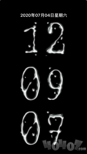 数字小人时钟