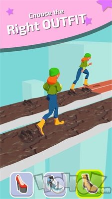 高跟鞋快跑