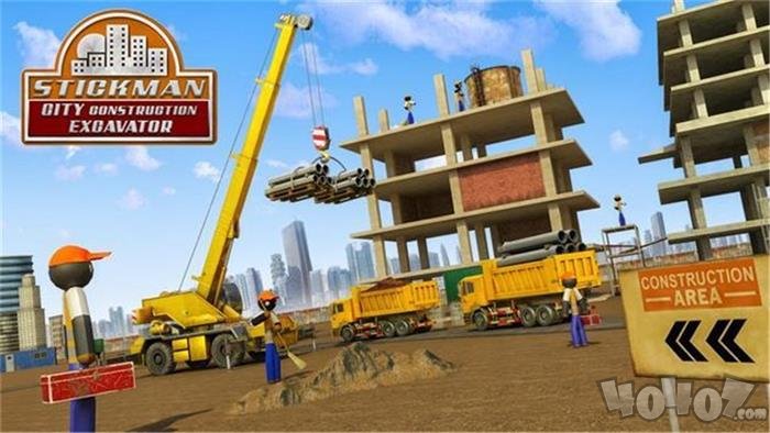 火柴人城市建设挖掘机