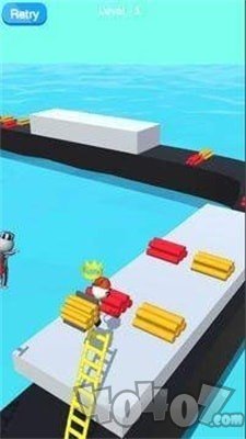 梯子马拉松比赛