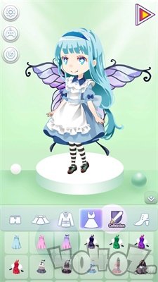 女孩明星装扮
