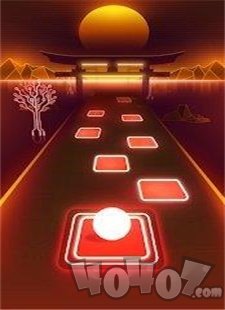 瓷砖音乐跳跳球
