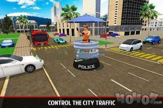 警察城市交通督导