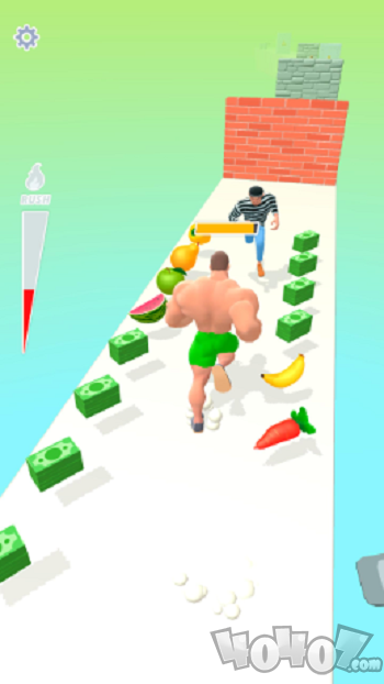 肌肉奔跑