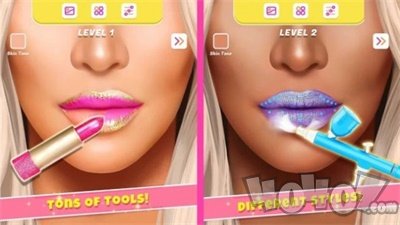 嘴唇艺术化妆师