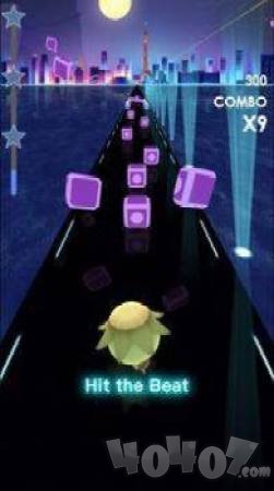 音乐节拍跑酷