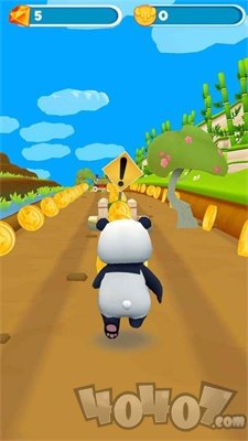熊猫跑步冒险