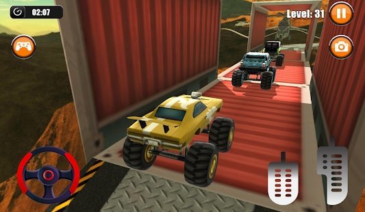 终极怪物卡车3D特技赛车截图