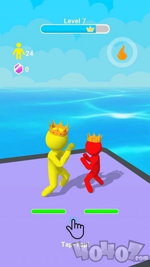 巨型冲刺者人群冲突3D