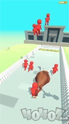 公牛奔跑3D