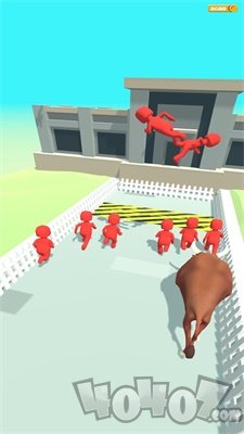 公牛奔跑3D