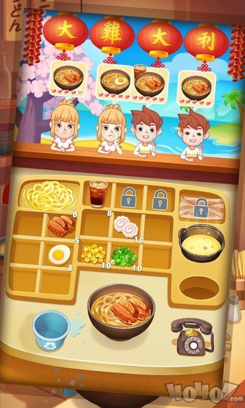 模拟美食小店