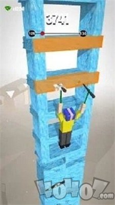冰峰攀岩3D