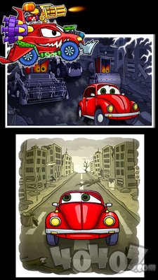 全民飞车派对大车吃小车
