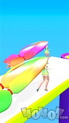 彩虹头发冲冲