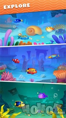 海洋块拼图