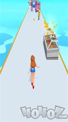 送餐小姐姐