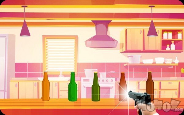 命中瓶射击